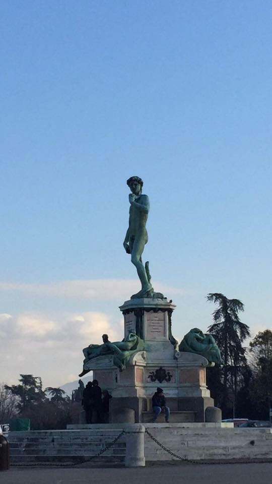 Patung David di Florence, Italia