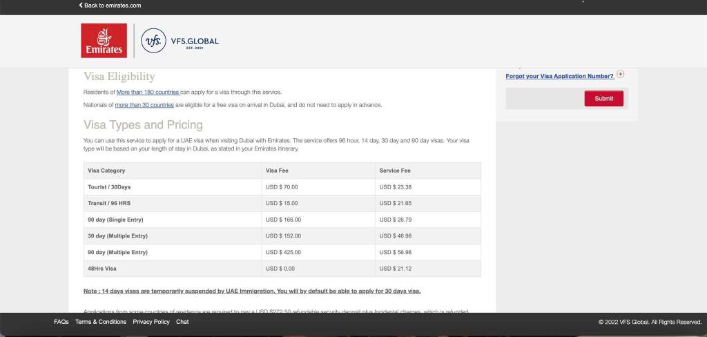 Pengalaman apply visa Dubai