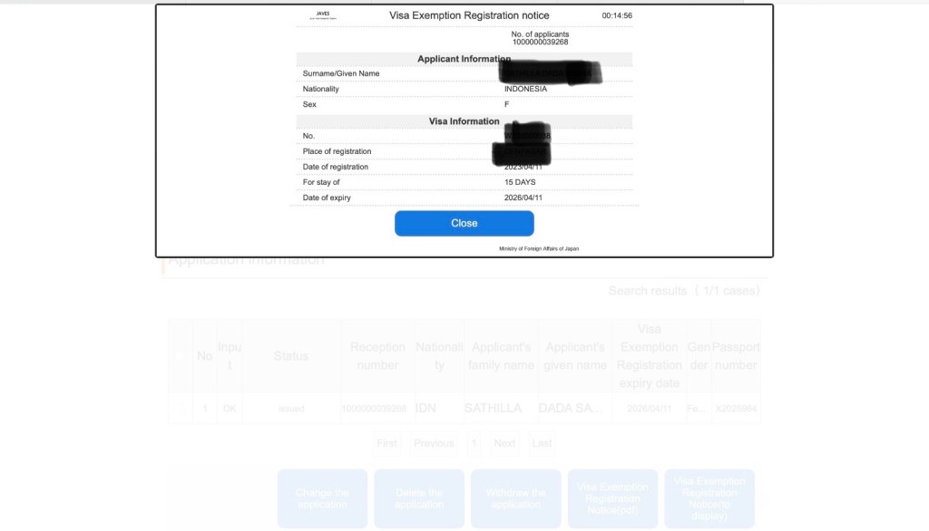 Waiver Visa Jepang 2023