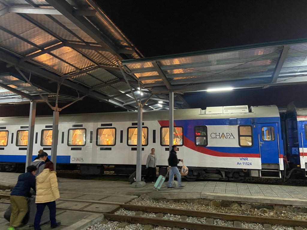 Sleeper train Sapa, Vietnam