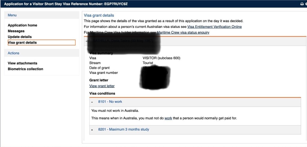 apply visa Australia