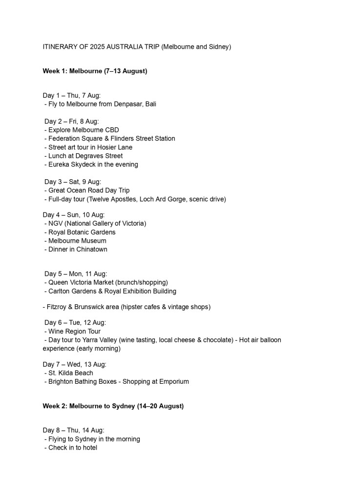 apply visa Australia